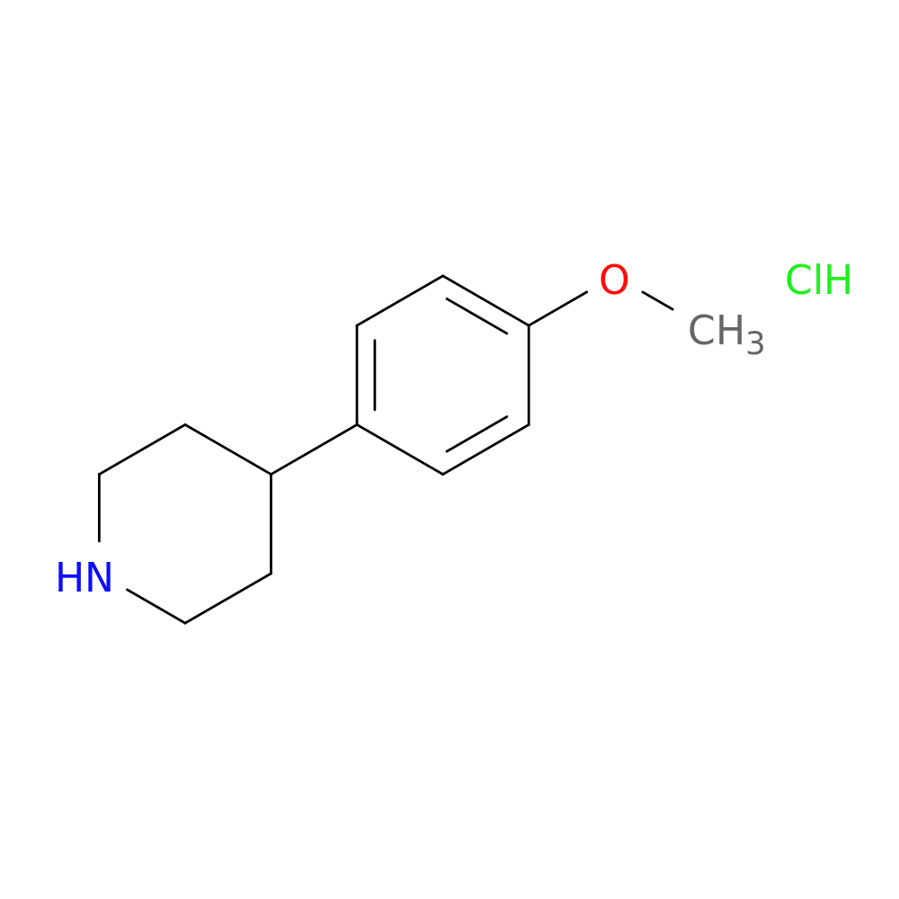 4-(4-Methoxyphenyl)piperidine hydrochloride