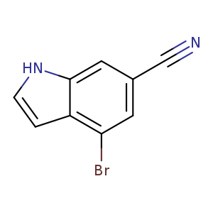 4-Bromo-6-cyanoindole