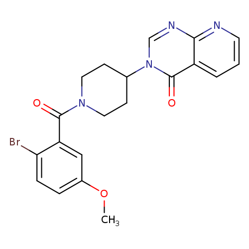 3-[1-(2-bromo-5-methoxybenzoyl)piperidin-4-yl]-3H,4H-pyrido[2,3-d]pyrimidin-4-one