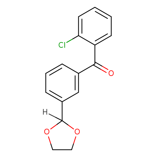 2-Chloro-3'-(1,3-dioxolan-2-yl)benzophenone