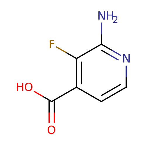 2-Amino-3-fluoroisonicotinicacid