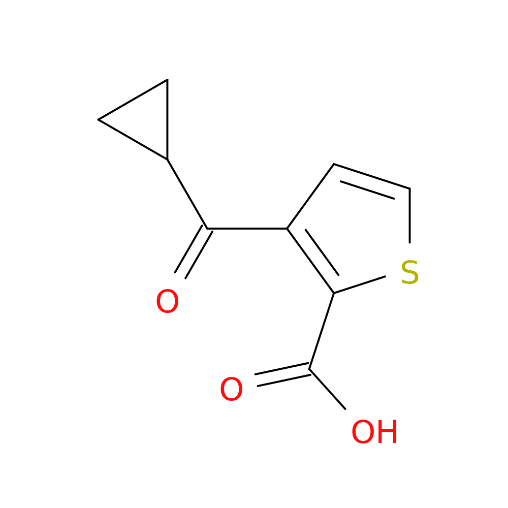 3-(Cyclopropanecarbonyl)thiophene-2-carboxylic acid