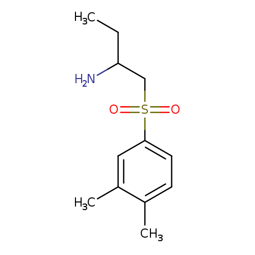 1-(3,4-dimethylbenzenesulfonyl)butan-2-amine