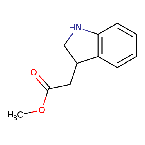 methyl 2-(2,3-dihydro-1H-indol-3-yl)acetate