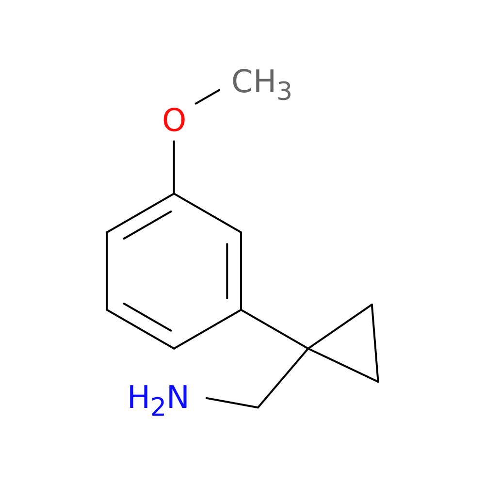 [1-(3-methoxyphenyl)cyclopropyl]methanamine