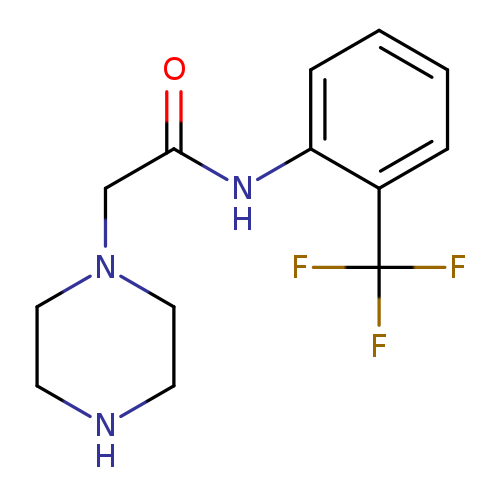 2-Piperazin-1-yl-n-[2-(trifluoromethyl)phenyl]acetamide