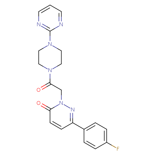 6-(4-fluorophenyl)-2-{2-oxo-2-[4-(pyrimidin-2-yl)piperazin-1-yl]ethyl}-2,3-dihydropyridazin-3-one