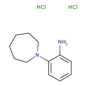 [2-(1-Azepanyl)phenyl]amine dihydrochloride