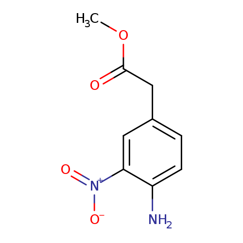 Benzeneacetic acid, 4-amino-3-nitro-, methyl ester