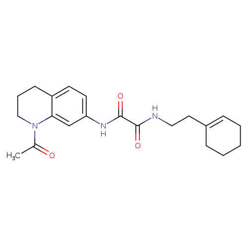 N-(1-acetyl-1,2,3,4-tetrahydroquinolin-7-yl)-N'-[2-(cyclohex-1-en-1-yl)ethyl]ethanediamide