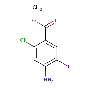 Methyl 4-amino-2-chloro-5-iodobenzoate