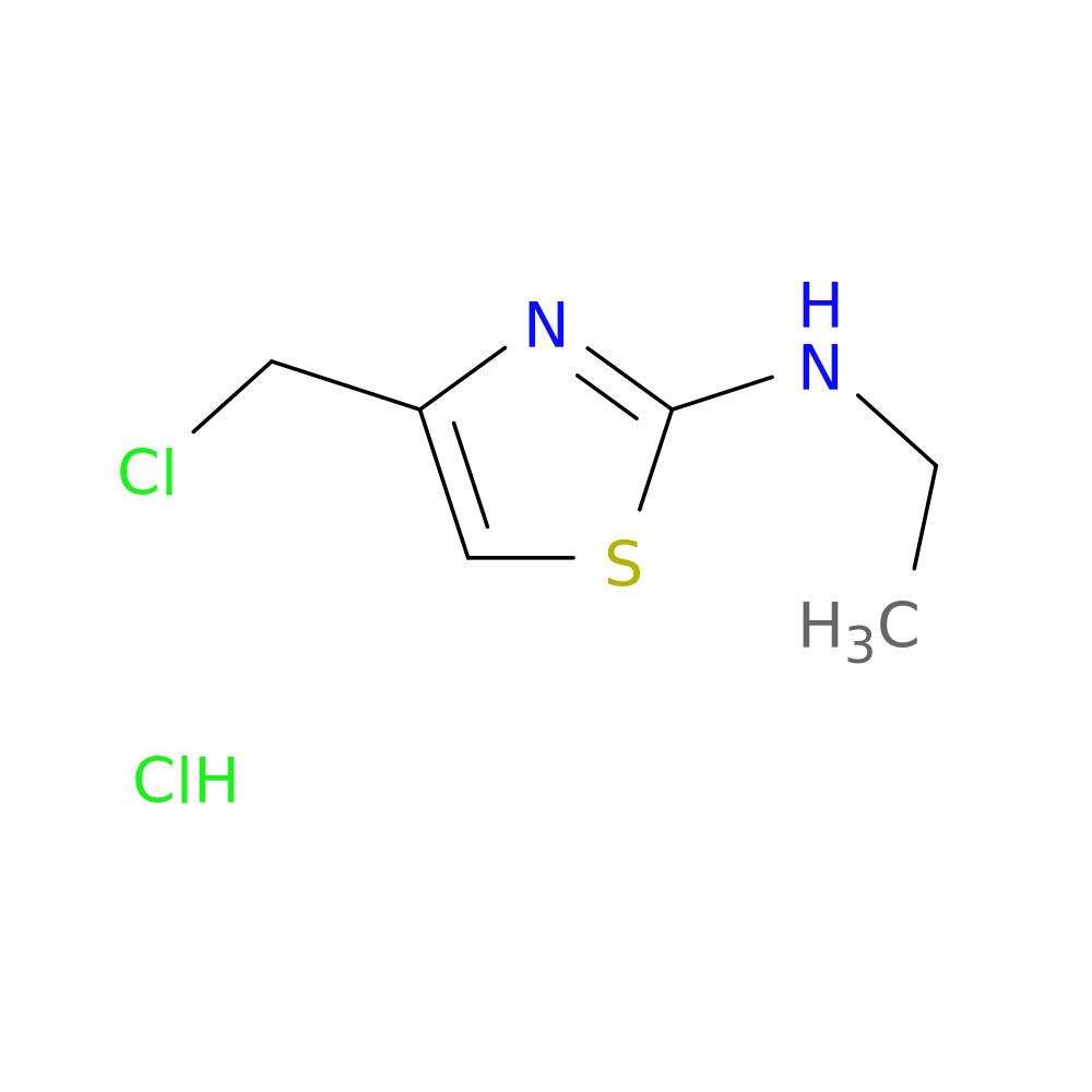 4-(Chloromethyl)-N-ethyl-1,3-thiazol-2-amine hydrochloride