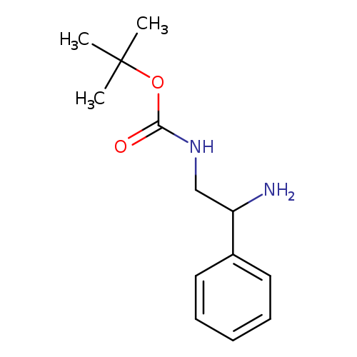 Carbamic acid, N-(2-amino-2-phenylethyl)-, 1,1-dimethylethyl ester