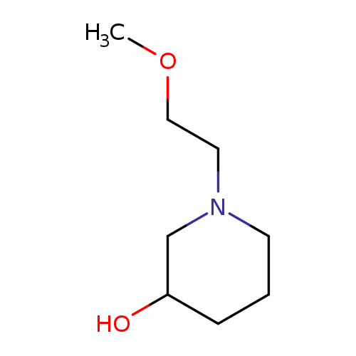 1-(2-Methoxyethyl)piperidin-3-ol