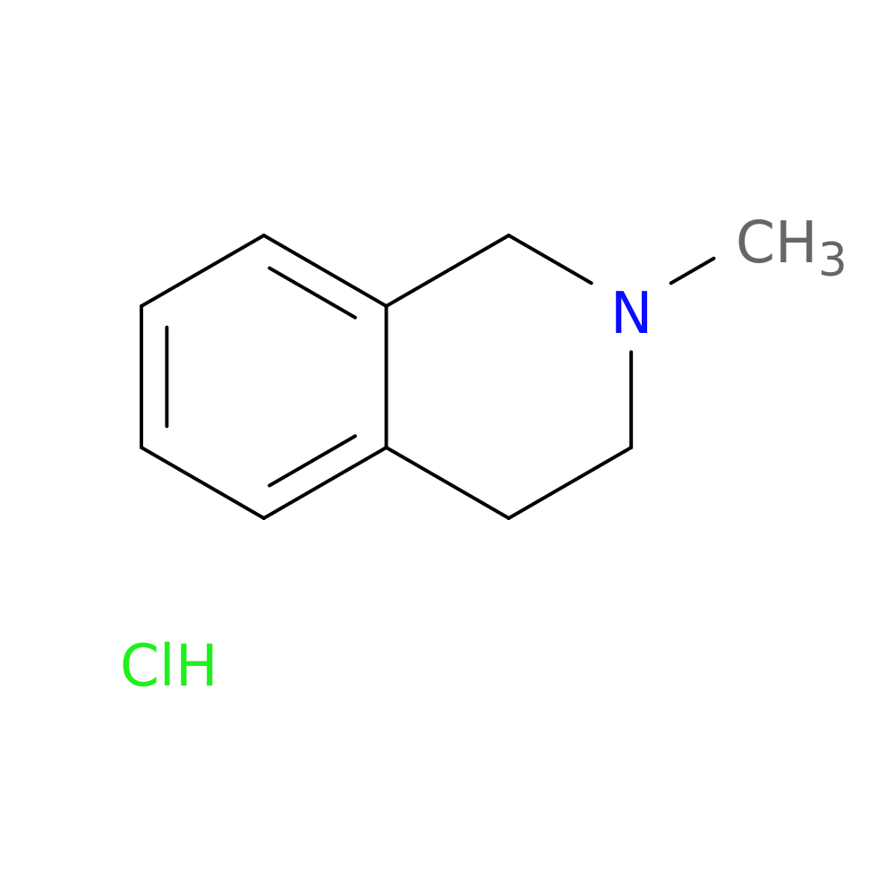 2-Methyl-1,2,3,4-tetrahydroisoquinoline hydrochloride