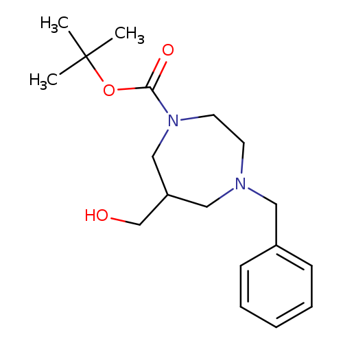 TERT-BUTYL 4-BENZYL-6-(HYDROXYMETHYL)-1,4-DIAZEPANE-1-CARBOXYLATE