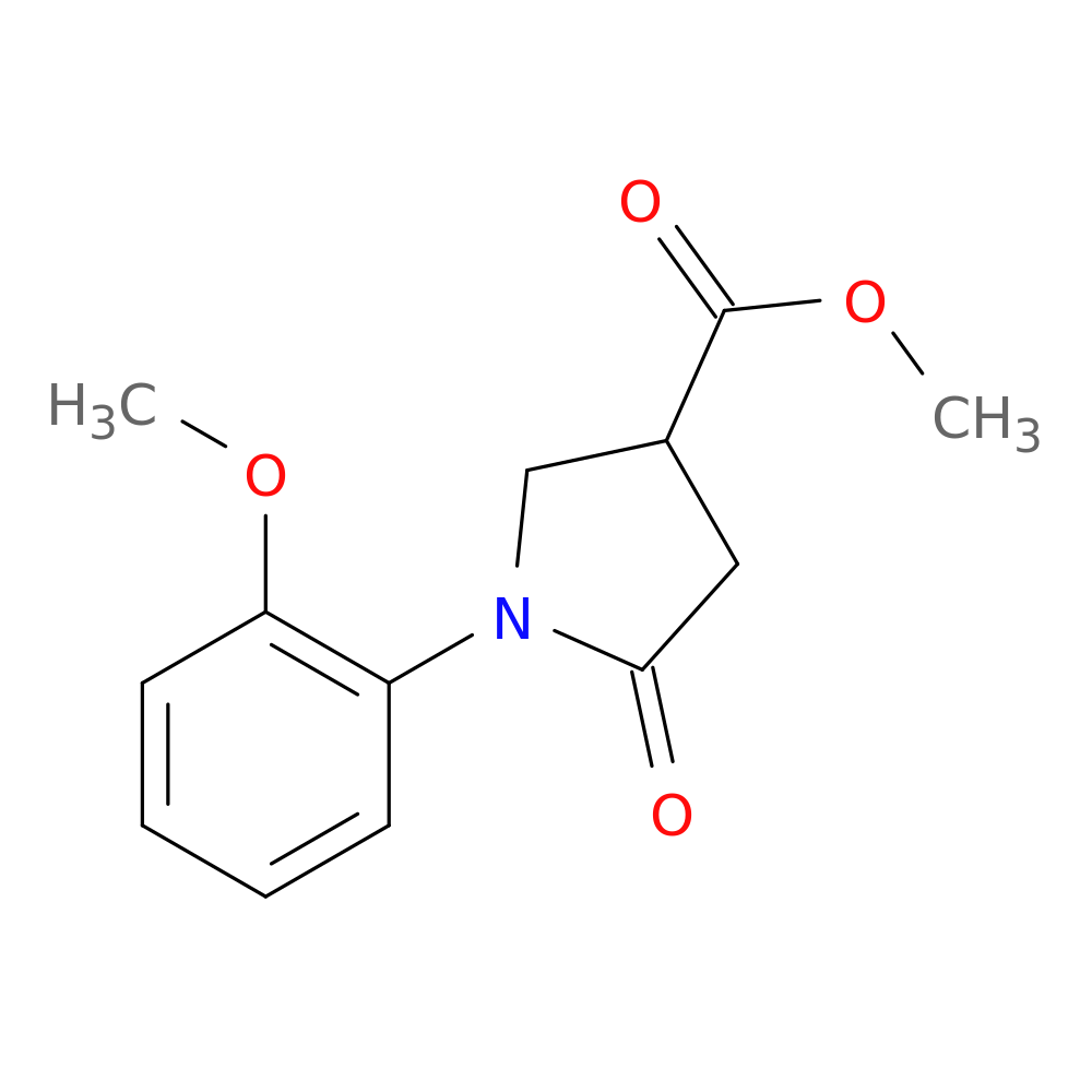 Methyl 1-(2-methoxyphenyl)-5-oxopyrrolidine-3-carboxylate