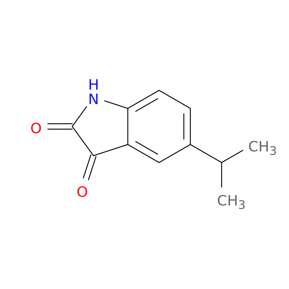 5-Isopropylindoline-2,3-dione