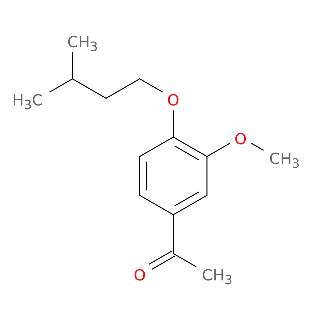 1-[3-methoxy-4-(3-methylbutoxy)phenyl]ethan-1-one