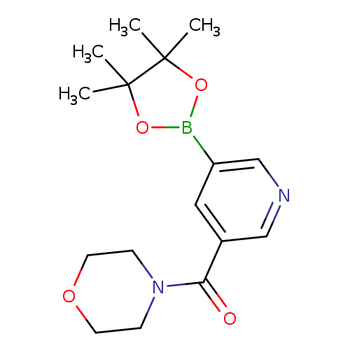 5-(Morpholine-4-carbonyl)pyridine-3-boronic acid, pinacol ester