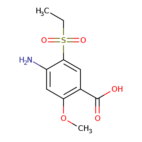 Benzoic acid, 4-amino-5-(ethylsulfonyl)-2-methoxy-
