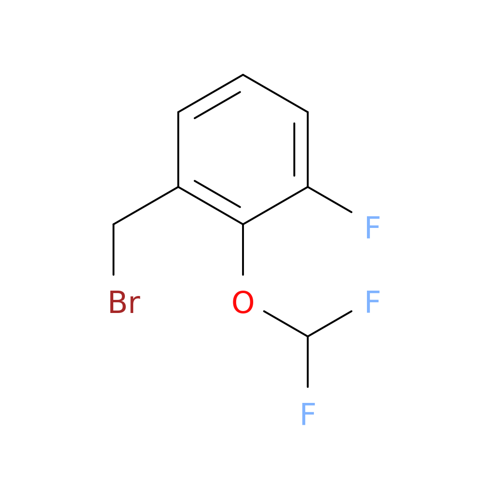 1-(Bromomethyl)-2-(difluoromethoxy)-3-fluorobenzene