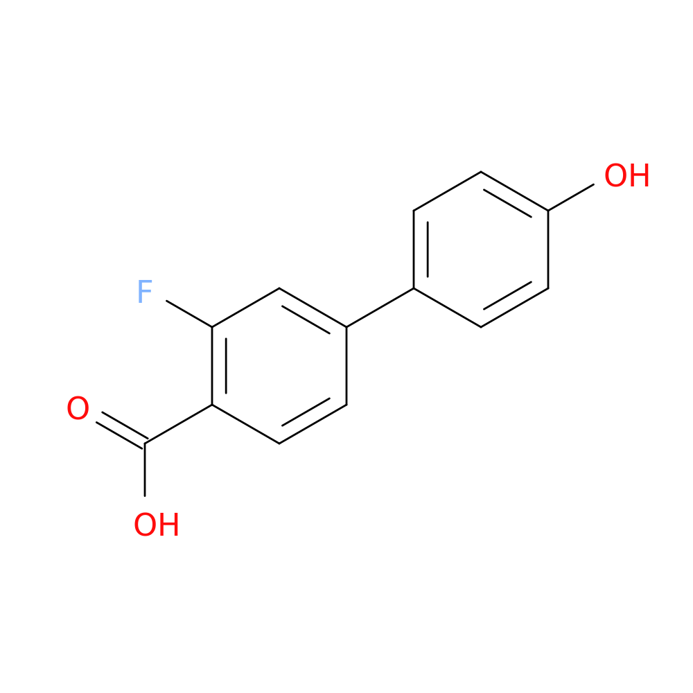 4-(4-Carboxy-3-fluorophenyl)phenol