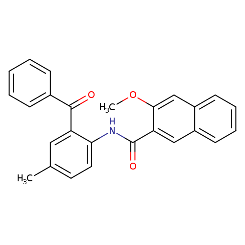 N-(2-benzoyl-4-methylphenyl)-3-methoxynaphthalene-2-carboxamide