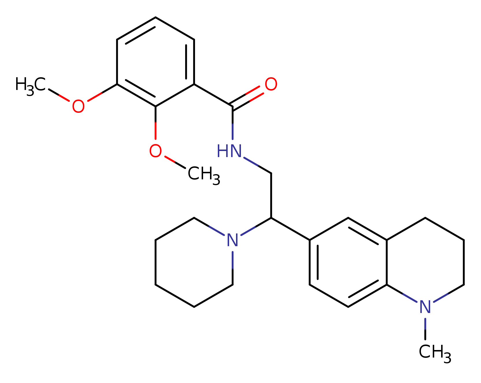 2,3-dimethoxy-N-[2-(1-methyl-1,2,3,4-tetrahydroquinolin-6-yl)-2-(piperidin-1-yl)ethyl]benzamide