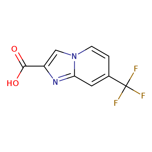 Imidazo[1,2-a]pyridine-2-carboxylic acid, 7-(trifluoromethyl)-