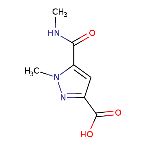 1-Methyl-5-(methylcarbamoyl)-1H-pyrazole-3-carboxylic acid