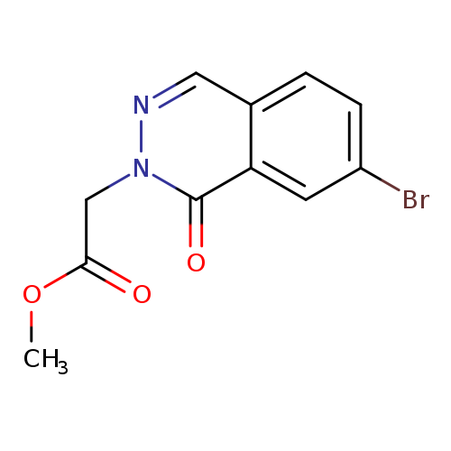 methyl2-(7-bromo-1-oxo-1,2-dihydrophthalazin-2-yl)acetate