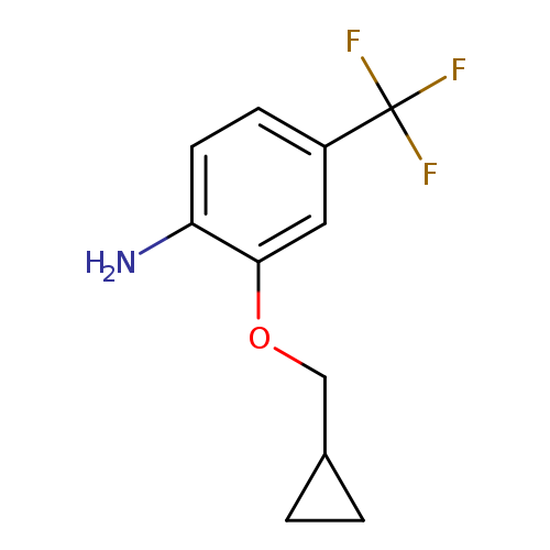 2-(Cyclopropylmethoxy)-4-(trifluoromethyl)aniline