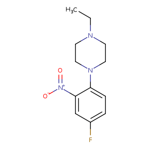 1-Ethyl-4-(4-fluoro-2-nitrophenyl)piperazine