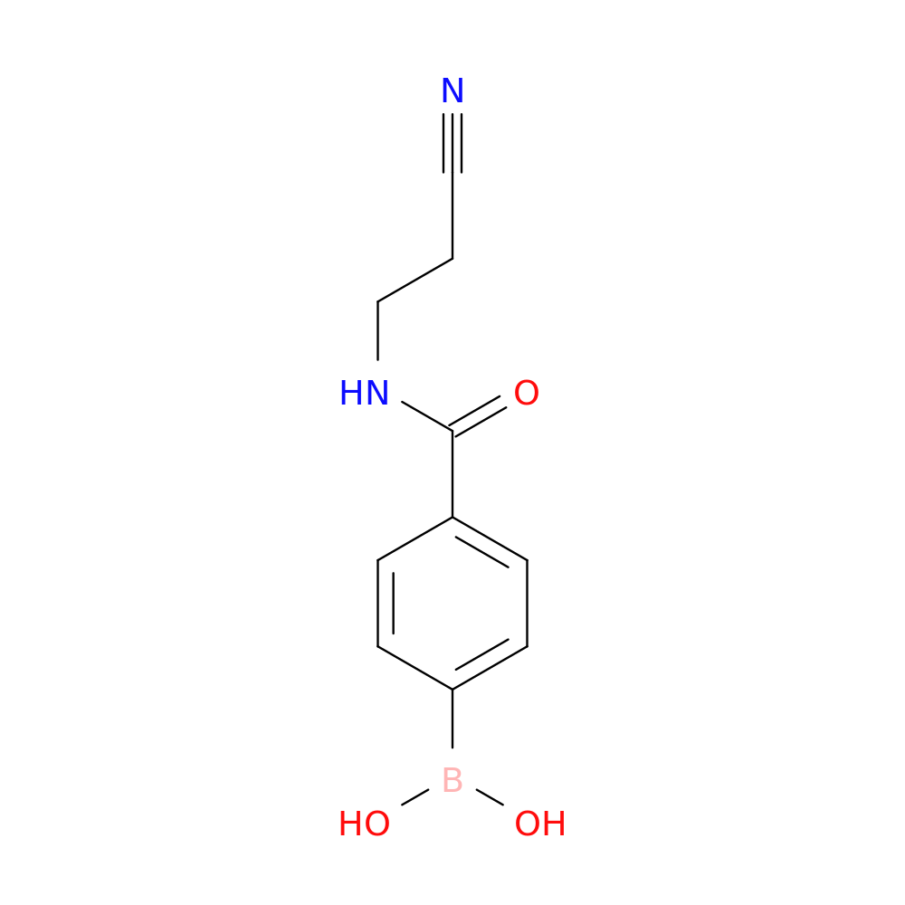 4-(2-Cyanoethylaminocarbonyl)phenylboronic acid