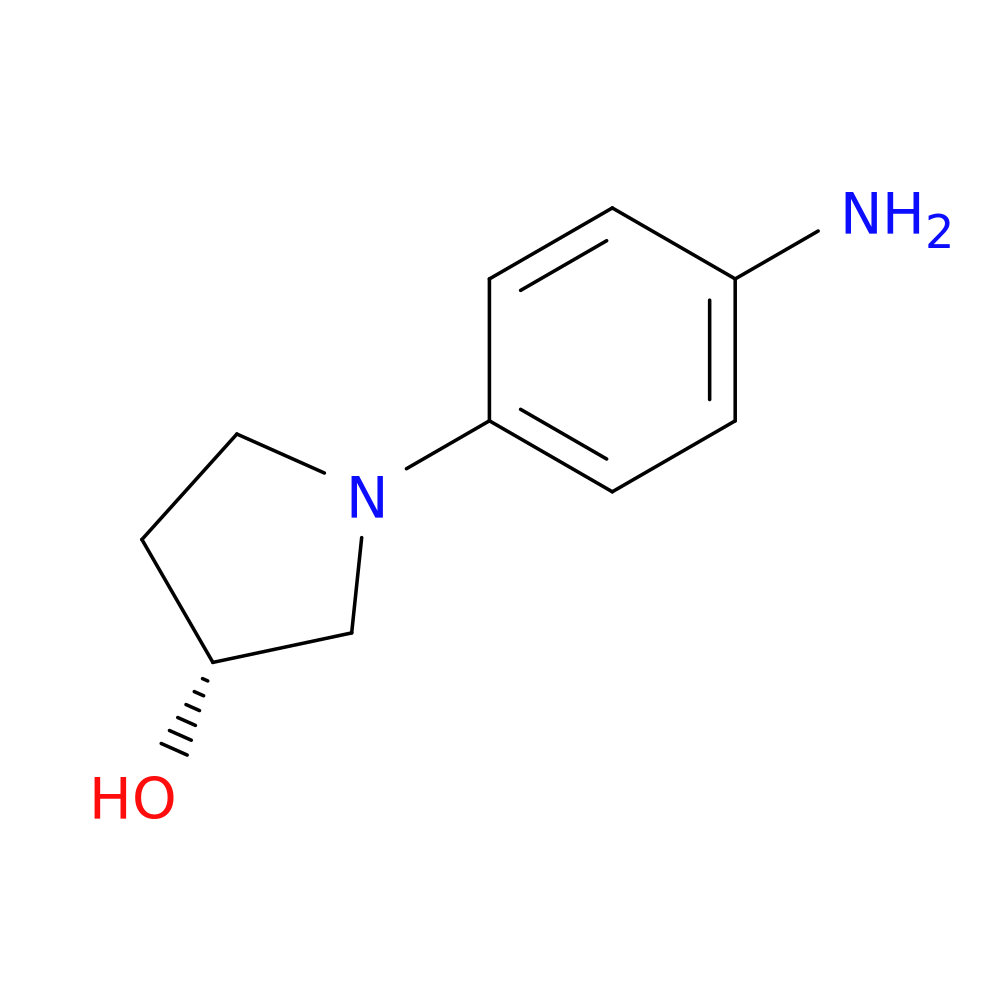 (3R)-1-(4-aminophenyl)pyrrolidin-3-ol