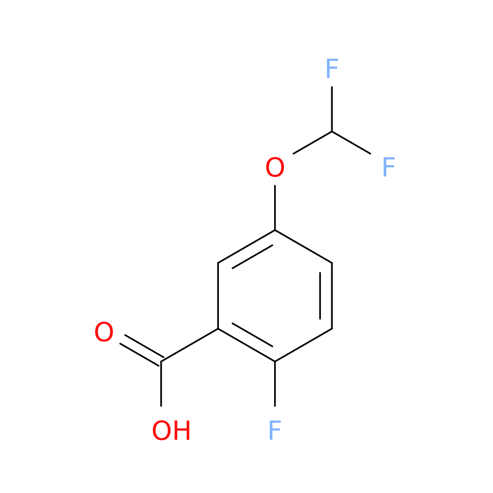 5-(difluoromethoxy)-2-fluorobenzoic acid