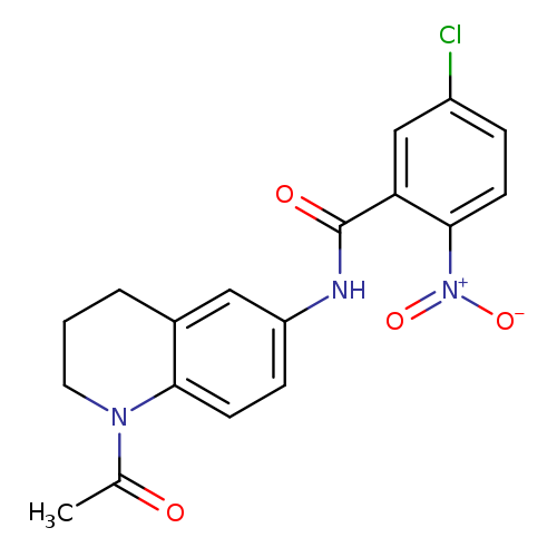 N-(1-acetyl-1,2,3,4-tetrahydroquinolin-6-yl)-5-chloro-2-nitrobenzamide
