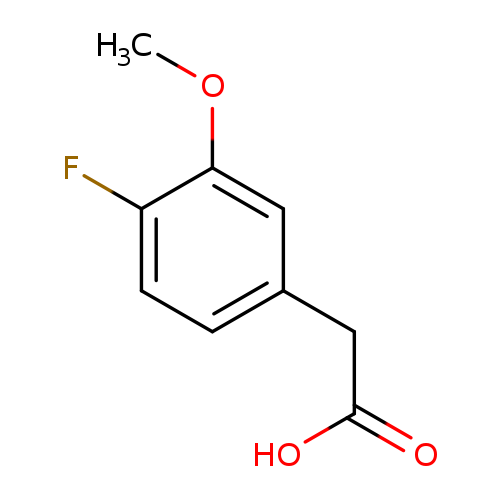 Benzeneacetic acid, 4-fluoro-3-methoxy-