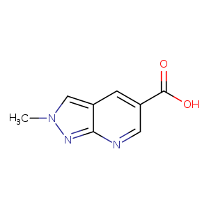 2-Methyl-2H-pyrazolo[3,4-b]-pyridine-5-carboxylic acid