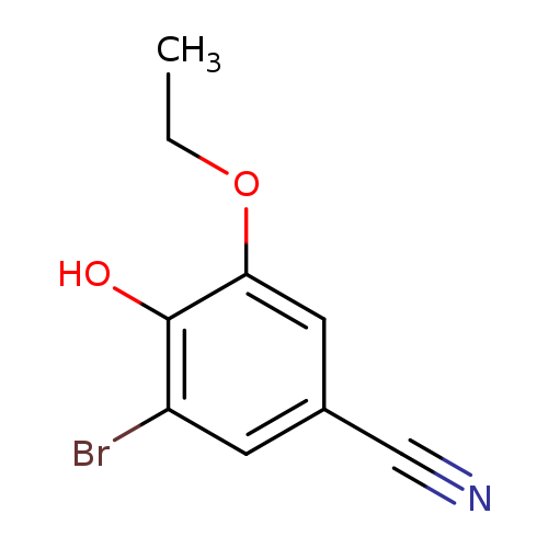 3-Bromo-5-ethoxy-4-hydroxybenzonitrile