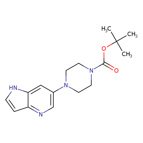 tert-Butyl 4-(1h-pyrrolo[3,2-b]pyridin-6-yl)piperazine-1-carboxylate