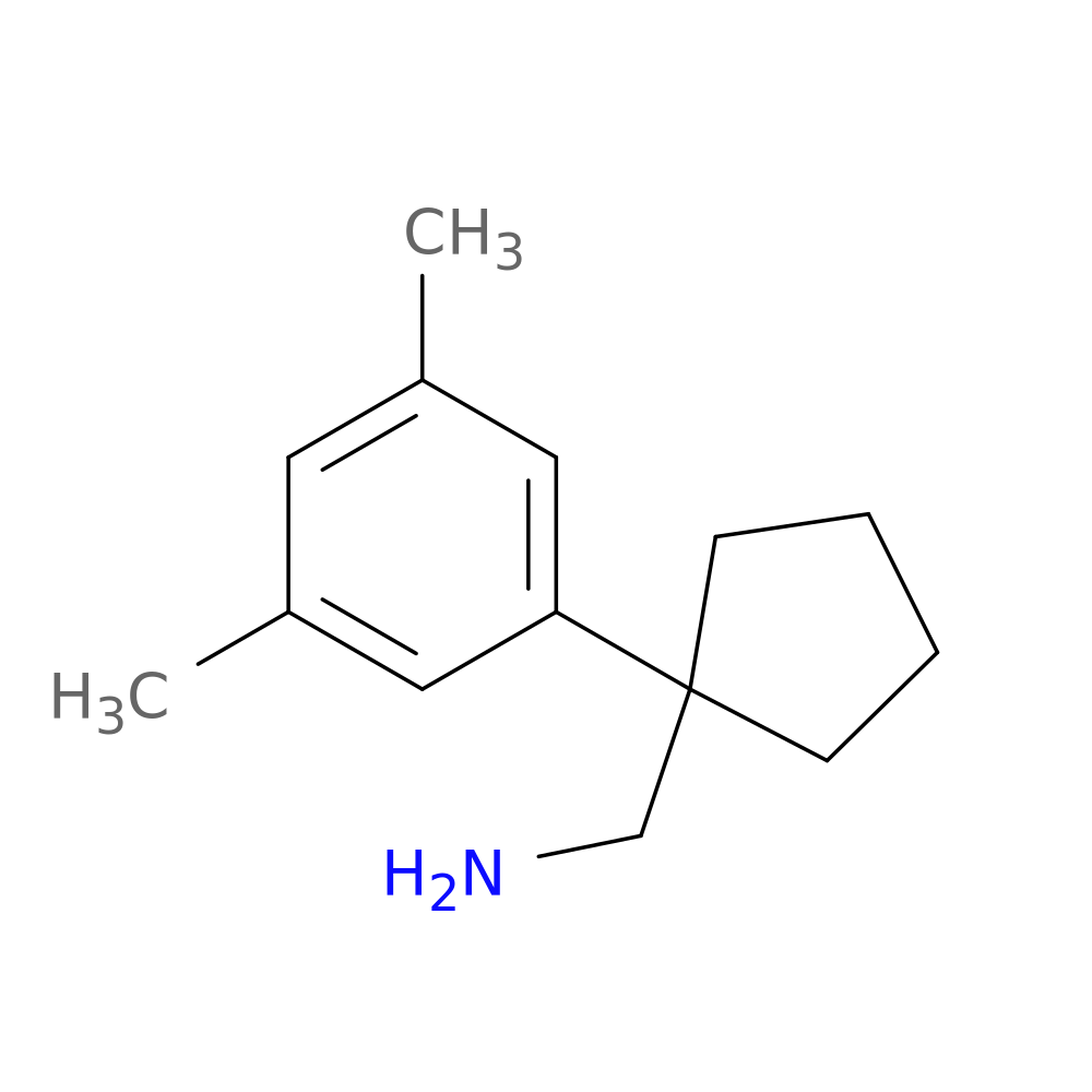 1-[1-(3,5-dimethylphenyl)cyclopentyl]methanamine