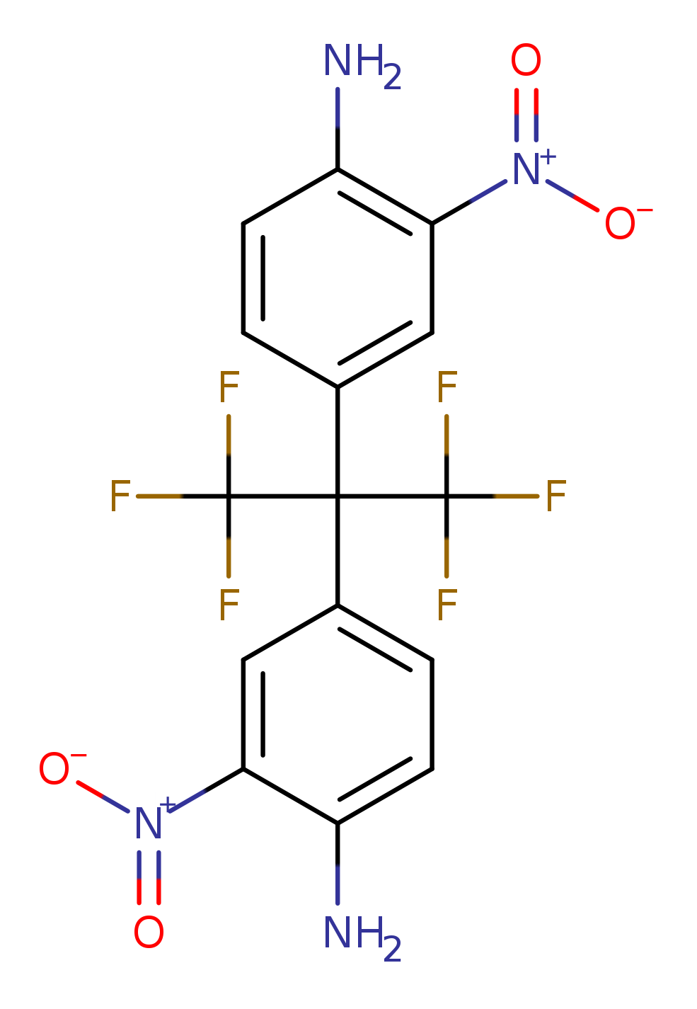 4-[2-(4-Amino-3-nitrophenyl)-1,1,1,3,3,3-hexafluoropropan-2-yl]-2-nitroaniline