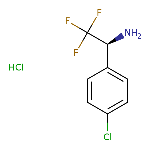 (S)-1-(4-Chlorophenyl)-2,2,2-trifluoroethylamine HCl