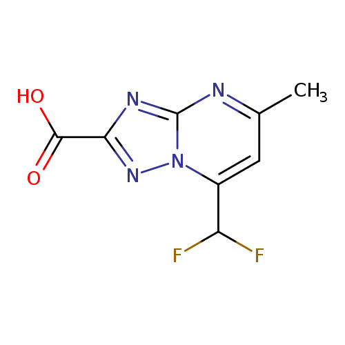 7-(Difluoromethyl)-5-methyl-[1,2,4]triazolo[1,5-a]pyrimidine-2-carboxylic acid