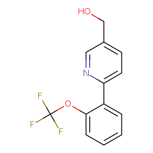 3-Pyridinemethanol, 6-[2-(trifluoromethoxy)phenyl]-