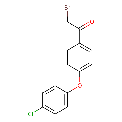 2-bromo-1-[4-(4-chlorophenoxy)phenyl]ethan-1-one