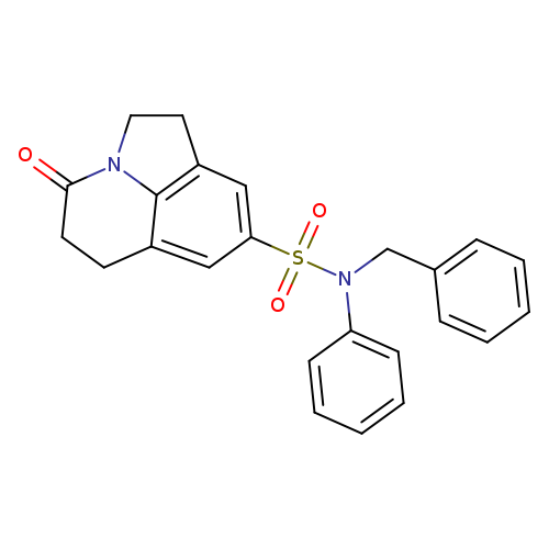 N-benzyl-11-oxo-N-phenyl-1-azatricyclo[6.3.1.0^{4,12}]dodeca-4(12),5,7-triene-6-sulfonamide