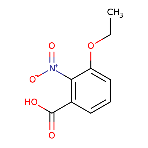 Benzoic acid, 3-ethoxy-2-nitro- (7CI)